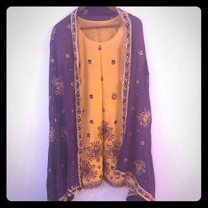 ♦️SOLD♦️ Indian Pakistani Dress Shalwar Kameez